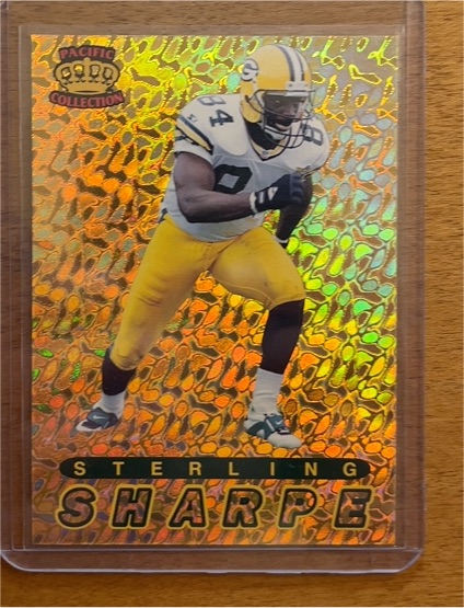 1994 Pacific Prisms Sample #S-1 Sterling Sharpe — front