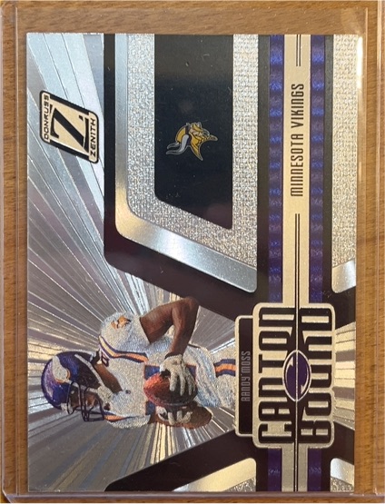 2005 Donruss Zenith Canton Bound #CB-12 Randy Moss — front