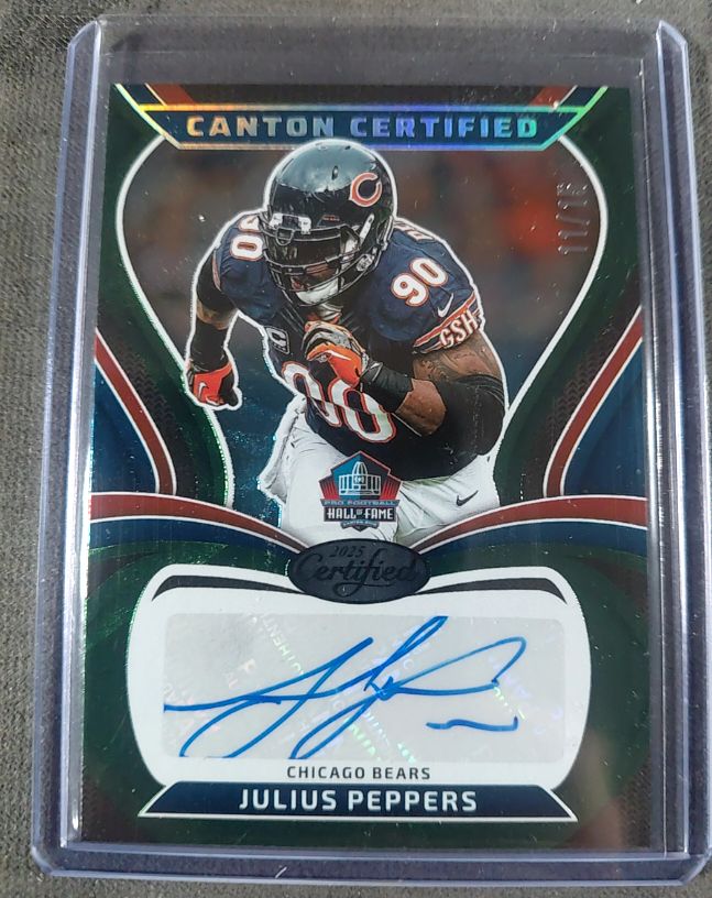 2025 Panini Certified Canton Certified Julius Peppers — front