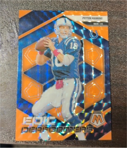 2025 Panini Mosaic Epic Performers #15 Peyton Manning — front