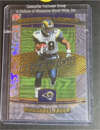 2025 Panini Revolution #9 Marshall Faulk — front
