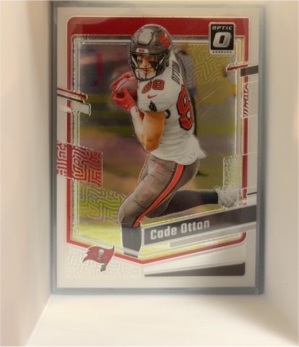 2023 Donruss Optic #181 Cade Otton Tampa Bay Buccaneers — front