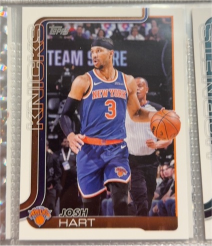 2025-26 Topps #16 Josh Hart — front