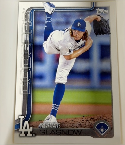 2025 Topps Series 1 #201 Tyler Glasnow — front