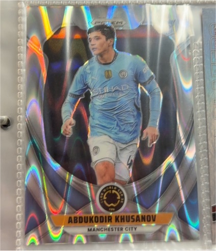 2025 Panini Prizm FIFA Club World Cup #141 Abdukodir Khusanov — front