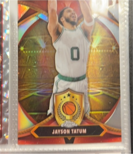 2024-25 Topps Chrome #BOD-4 Jayson Tatum — front