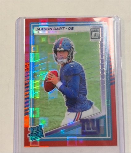 2025 Panini Donruss Optic #400 Jaxson Dart — front