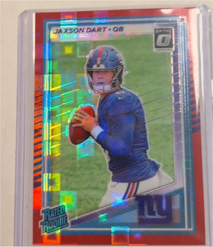 2025 Donruss Optic #400 Jaxson Dart — front
