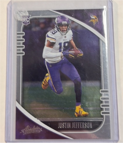 2020 Panini Absolute #168 Justin Jefferson RC — front