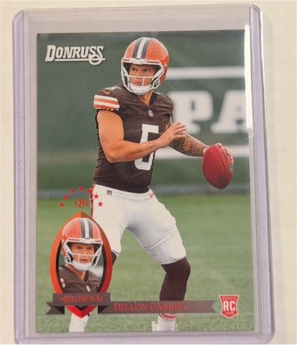 2025 Panini Donruss #19 Dillon Gabriel — front