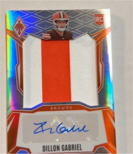 2025 Panini Phoenix #RPS-DGL Dillon Gabriel Rookie Patch Autograph — front
