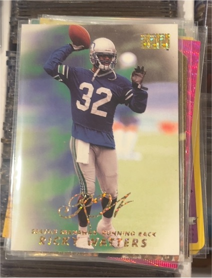 1998 SkyBox Premium #94 Ricky Watters — front