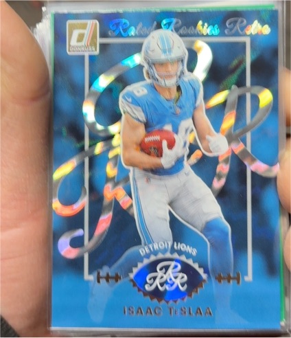 2025 Panini Donruss Rated Rookies Retro #6 Isaac Teslaa — front