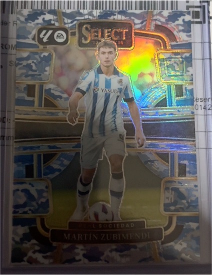 2023-24 Panini Select La Liga #73 Martin Zubimendi — front