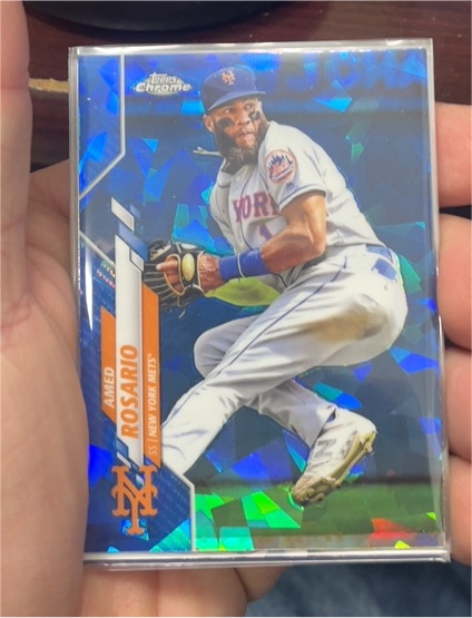 2020 Topps Chrome #136 Amed Rosario — front