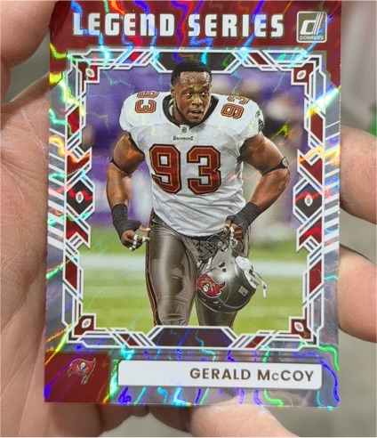 2025 Donruss Legend Series #TLS-GMC Gerald McCoy — front