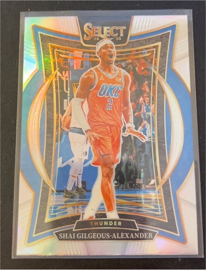 2024-25 Panini Select #36 Shai Gilgeous-Alexander — front