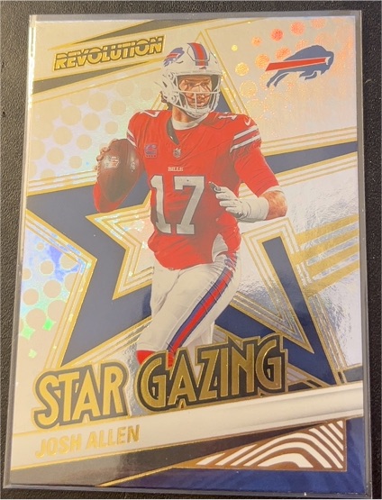 2025 Panini Revolution #3 Josh Allen Star Gazing — front