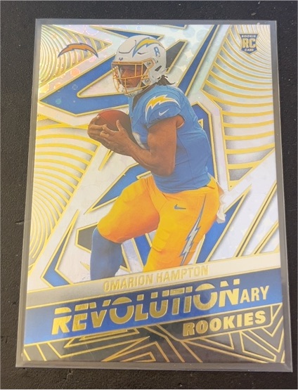 2025 Panini Revolution #8 Omarion Hampton — front