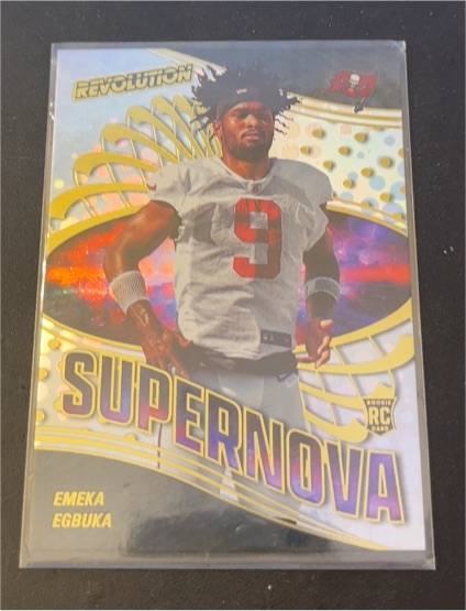 2025 Panini Revolution #3 Emeka Egbuka Supernova — front