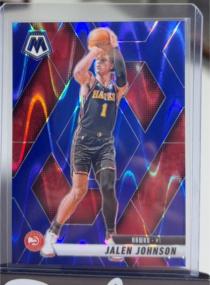 2024-25 Panini Mosaic #35 Jalen Johnson — front