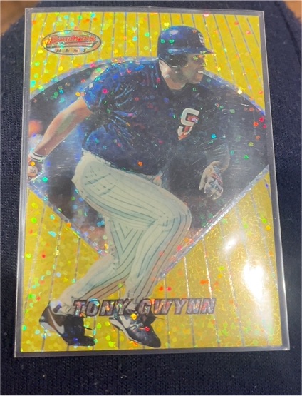 1995 Bowman Chrome #TC-1 Tony Gwynn — front