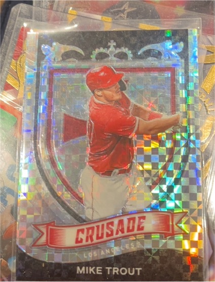 2021 Panini Chronicles Crusade #19 Mike Trout — front
