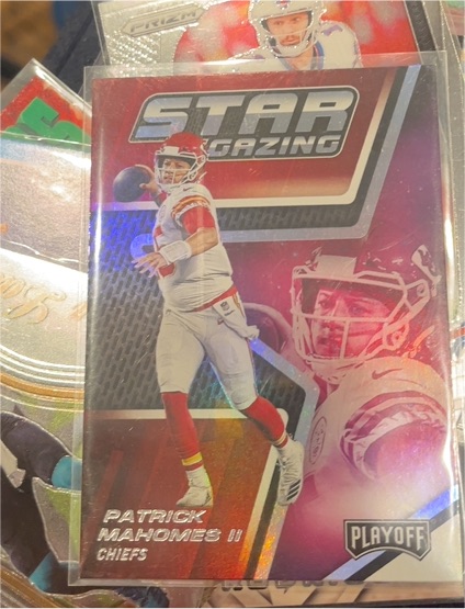 2019 Panini Playoff #1 Patrick Mahomes II Star Gazing — front