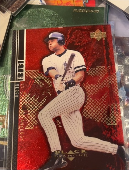 2000 Upper Deck Black Diamond Rookie Edition #40 Derek Jeter — front