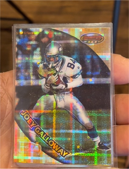 1997 Bowman's Best #84 Joey Galloway — front