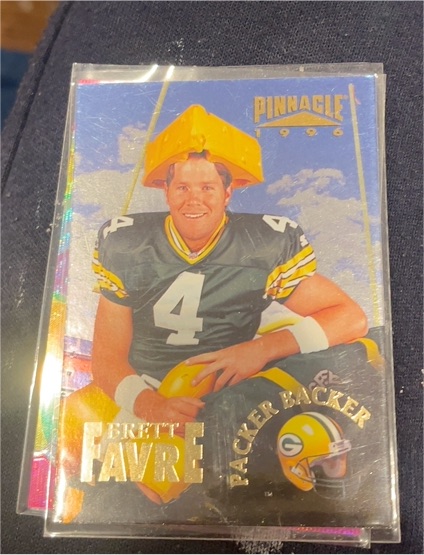 1996 Pinnacle #200 Brett Favre — front