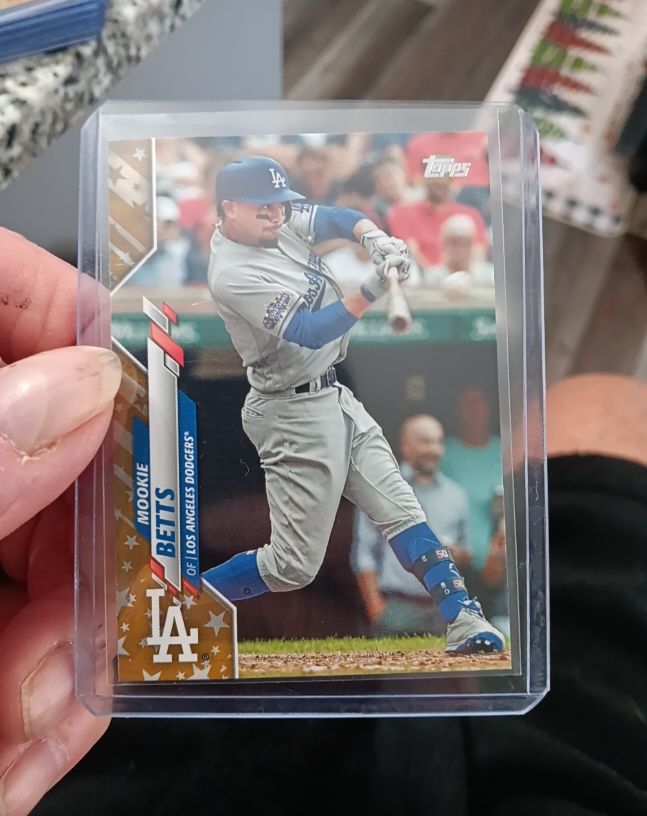 2020 Topps Series 2 #420 Mookie Betts — front