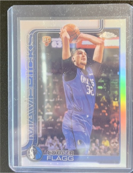 2025-26 Topps Chrome #251 Cooper Flagg — front