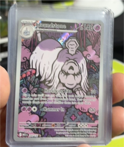 2023 Pokémon TCG ME01: Mega Evolution #145 Houndstone — front