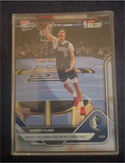 2025-26 Topps Now #60 Cooper Flagg — front
