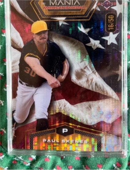 2024 Wild Card Auto Mania #AMAH-PS2 Paul Skenes — front