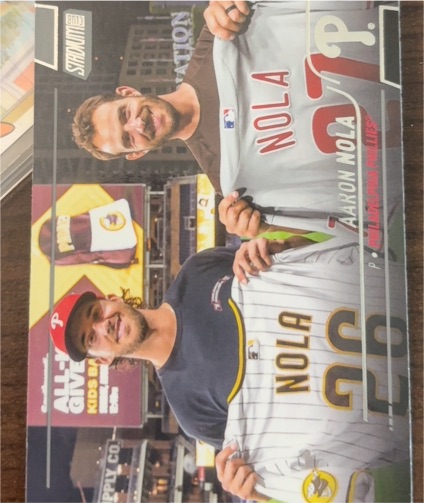 2022 Topps Stadium Club #284 Aaron Nola Philadelphia Phillies — front