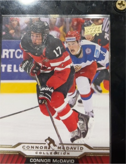 2015-16 Upper Deck Connor McDavid Collection #CM-7 Connor McDavid — front