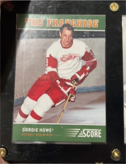 2012-13 Score The Franchise #OS2 Gordie Howe — front