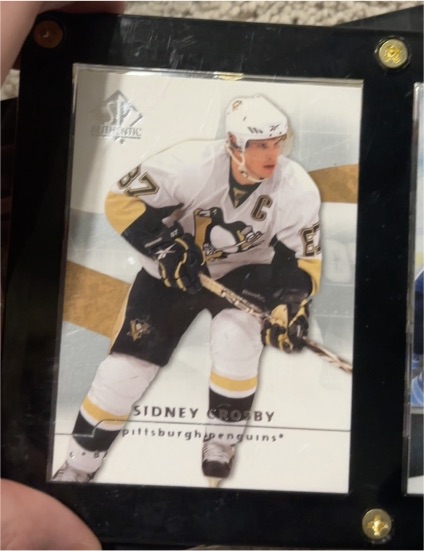 2008-09 Upper Deck SP Authentic #10 Sidney Crosby — front