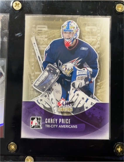 2011-12 In The Game Heroes and Prospects #188 Carey Price — front