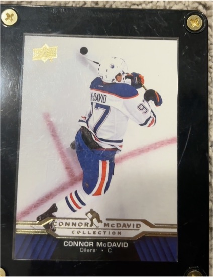 2015-16 Upper Deck Connor McDavid Collection #CM-14 — front