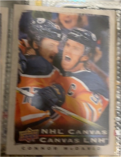 2020-21 Upper Deck Tim Hortons NHL Canvas #C-1 Connor McDavid — front