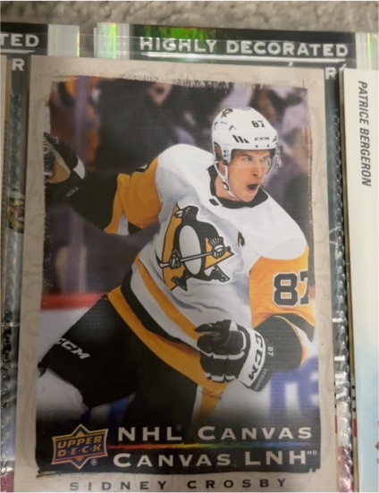 2020-21 Upper Deck Tim Hortons #C-15 Sidney Crosby — front