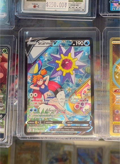 2022 Pokémon Astral Radiance #TG13 Starmie V — front