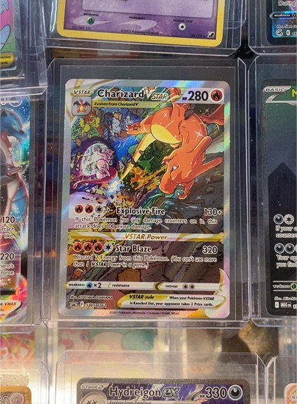2022 Pokémon SWSH Black Star Promo #262 Charizard VSTAR — front