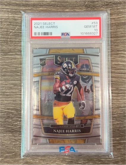 2021 Panini Select #53 Najee Harris — front
