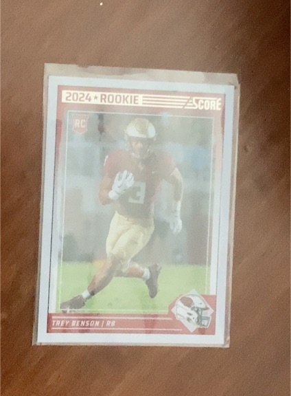 2024 Score #354 Trey Benson — front