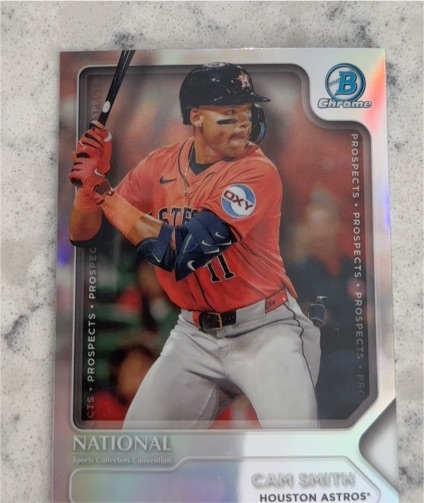 2025 Bowman Chrome The National NSCC Silver Pack #TP-9 Cam Smith — front