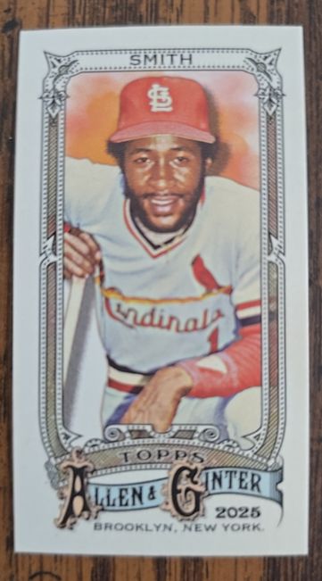 2025 Topps Allen & Ginter #58 Ozzie Smith — front
